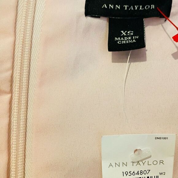 Ann Taylor Pink Paisley Shift Dress Size XS - Picture 7 of 7